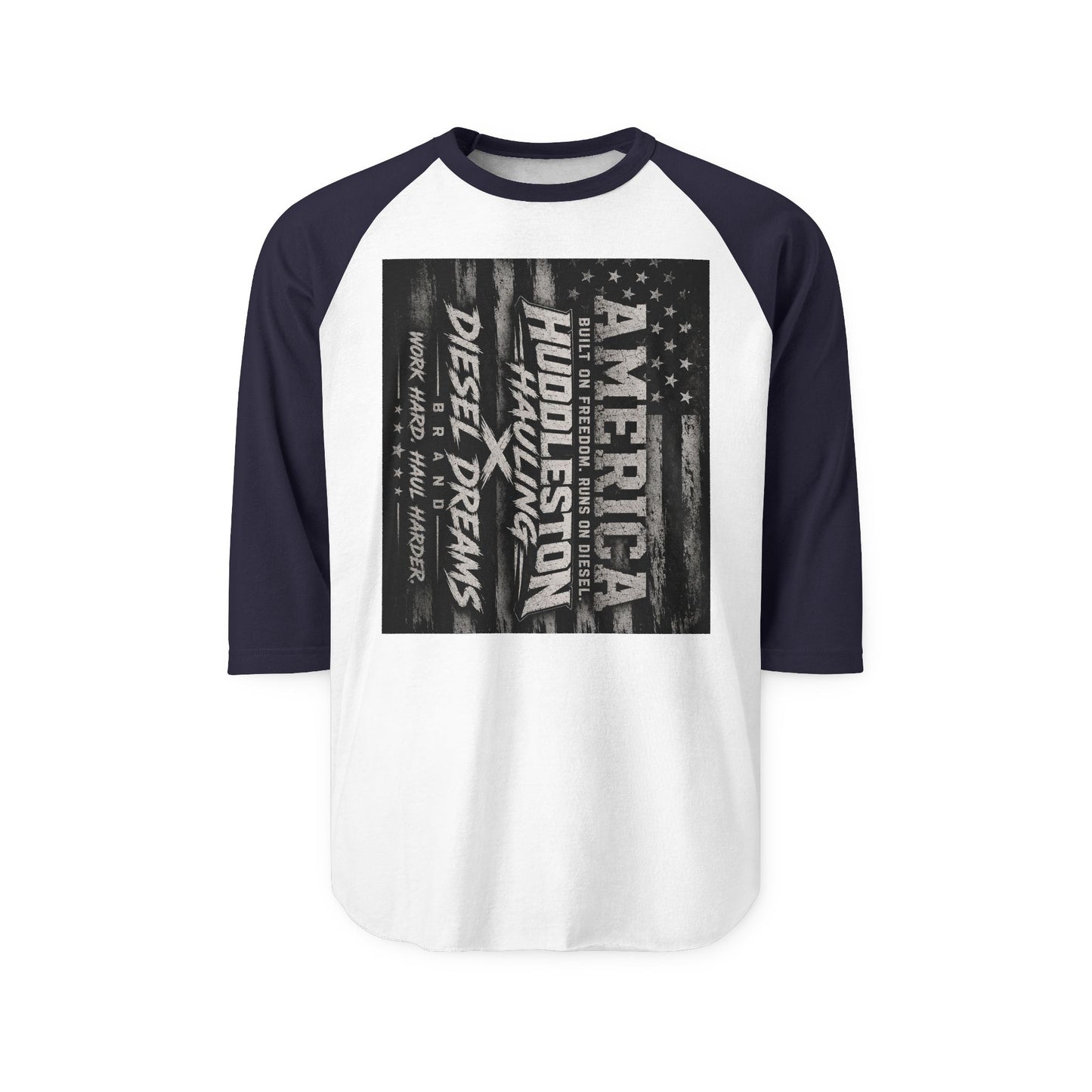 American Huddleson Diesel Dreams Raglan Shirt