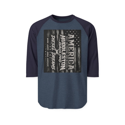 American Huddleson Diesel Dreams Raglan Shirt