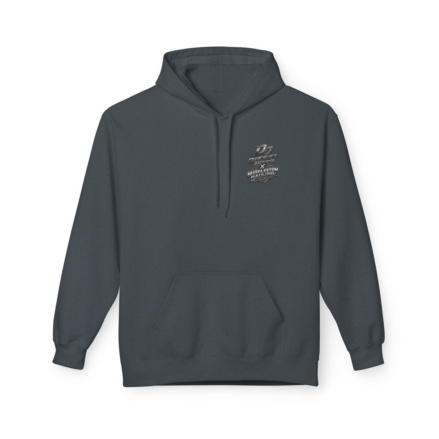 Cocky Diesel Graphic Hoodie — Retro Truck Streetwear with “Good I Won’t Care” Slogan