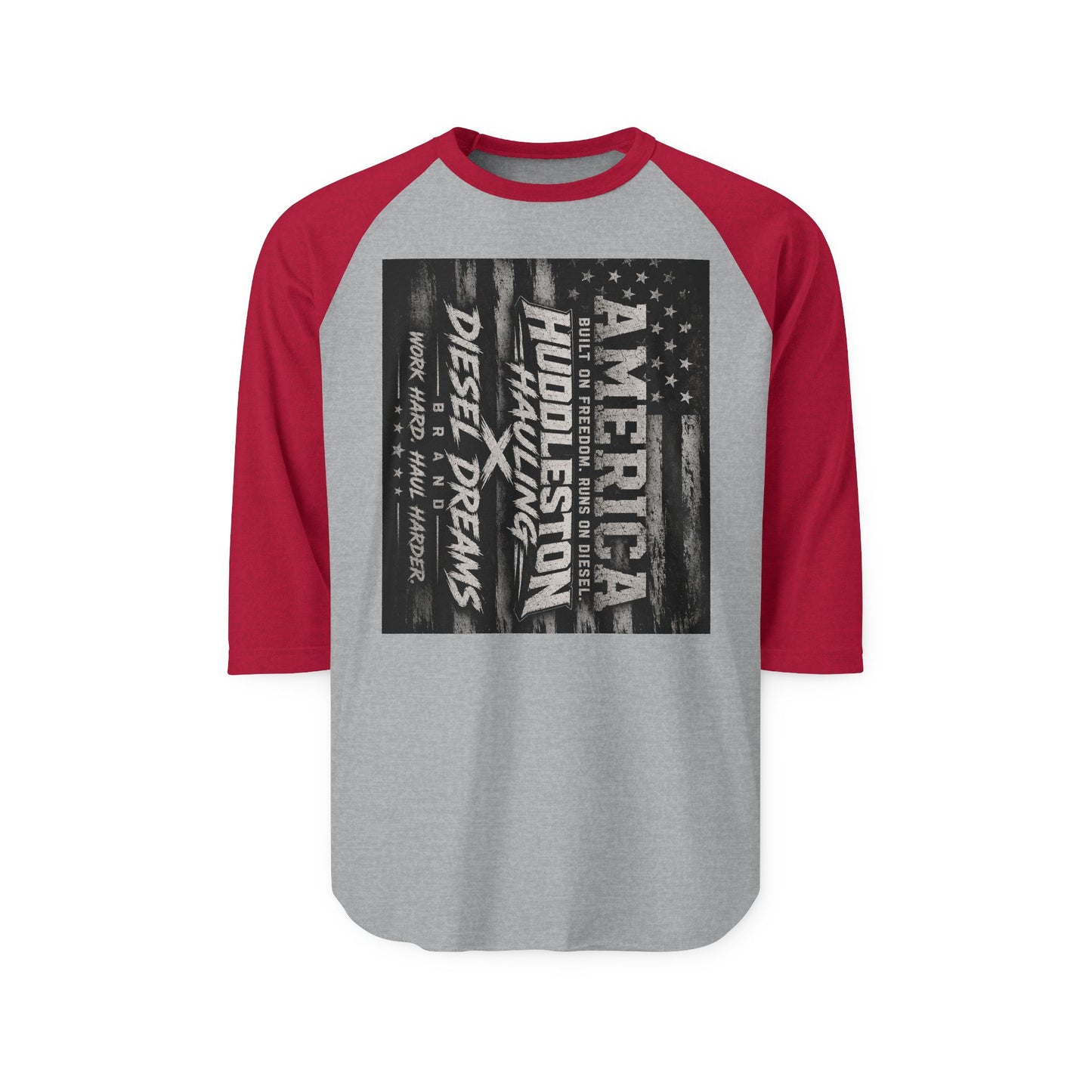 American Huddleson Diesel Dreams Raglan Shirt