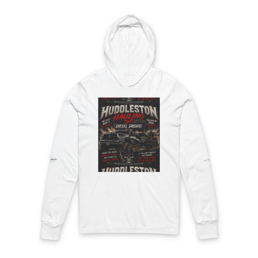 Huddleston Hauling Graphic Hooded Long Sleeve Tee