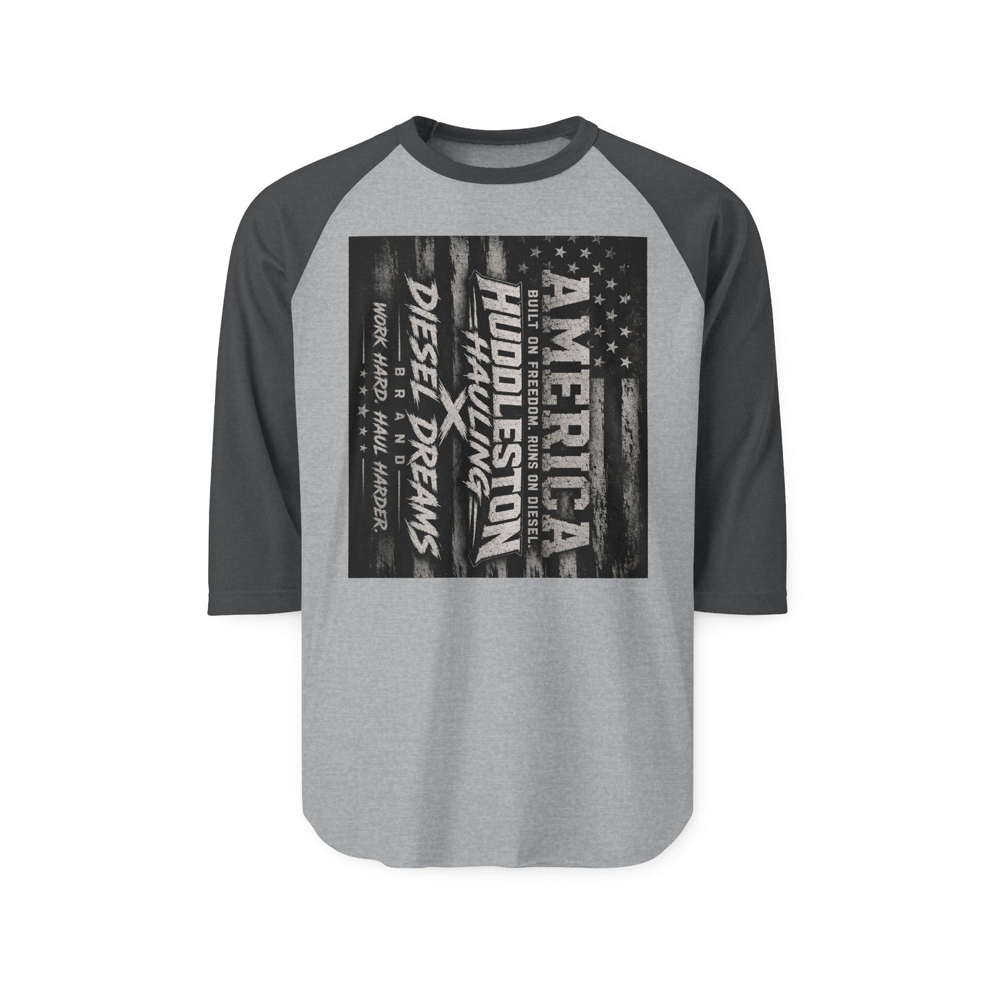 American Huddleson Diesel Dreams Raglan Shirt