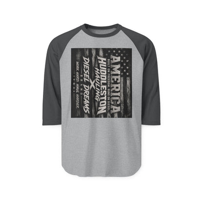 American Huddleson Diesel Dreams Raglan Shirt