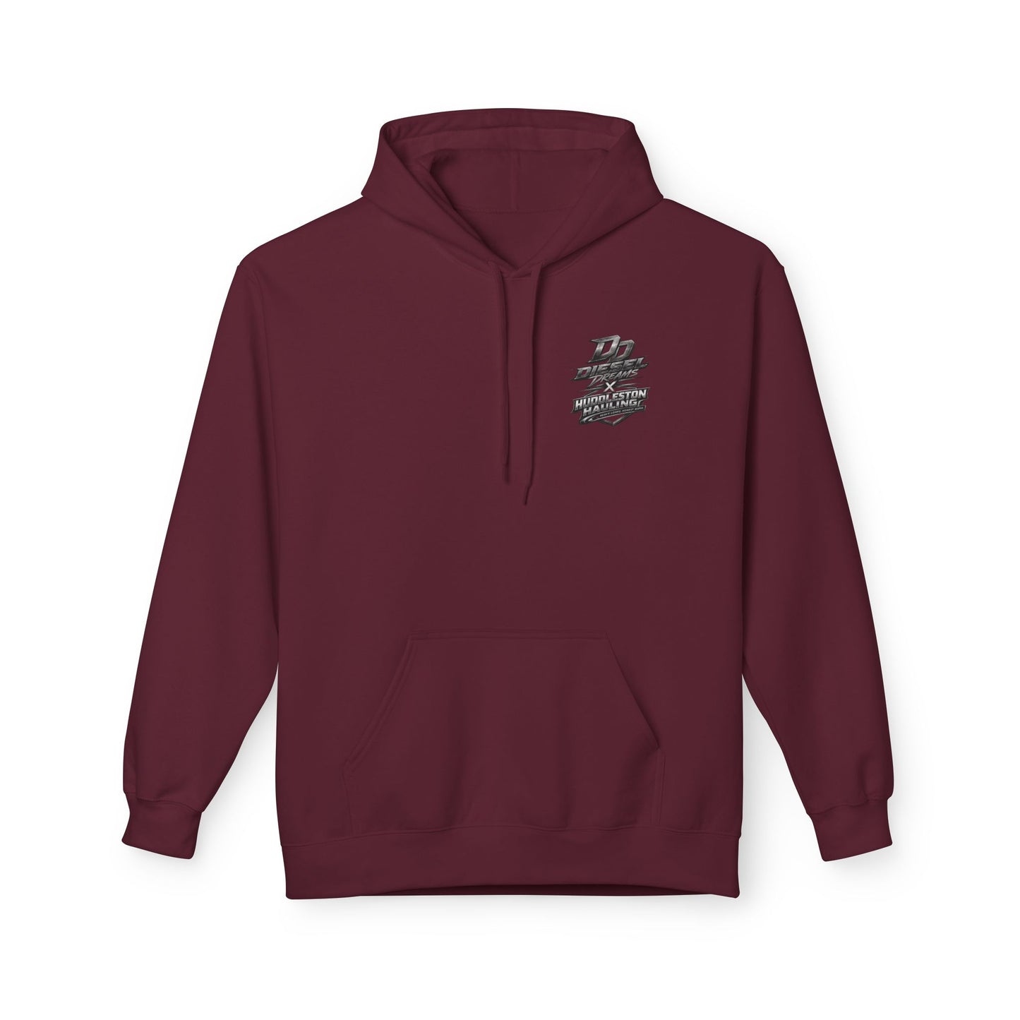 Cocky Diesel Graphic Hoodie — Retro Truck Streetwear with “Good I Won’t Care” Slogan