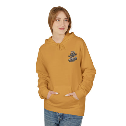 Cocky Diesel Graphic Hoodie — Retro Truck Streetwear with “Good I Won’t Care” Slogan