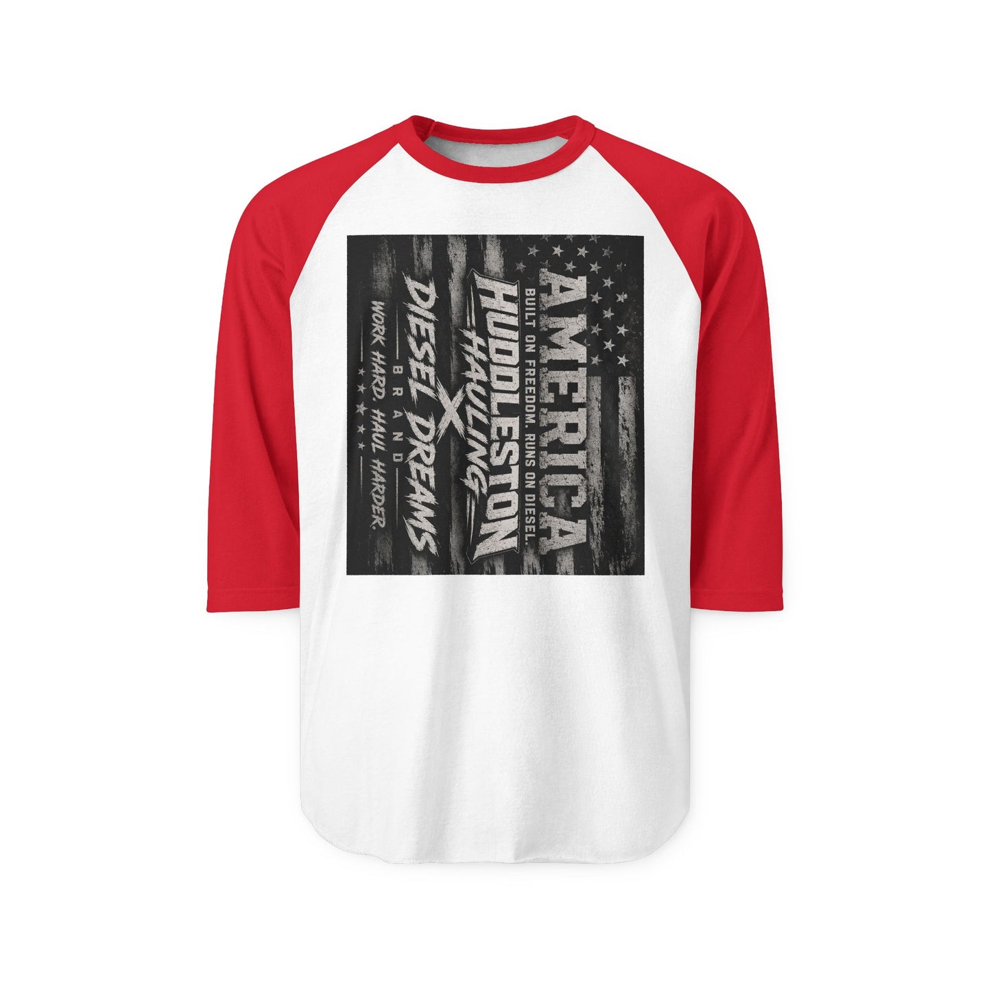 American Huddleson Diesel Dreams Raglan Shirt