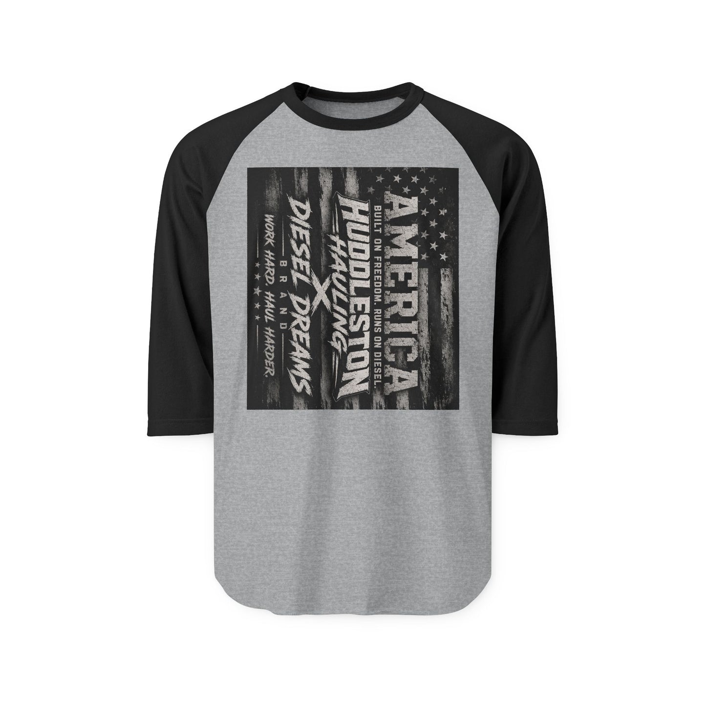 American Huddleson Diesel Dreams Raglan Shirt