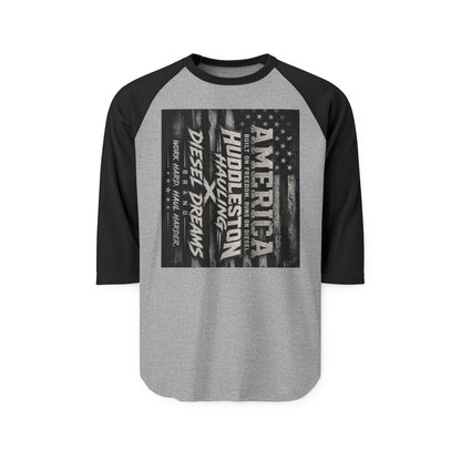 American Huddleson Diesel Dreams Raglan Shirt