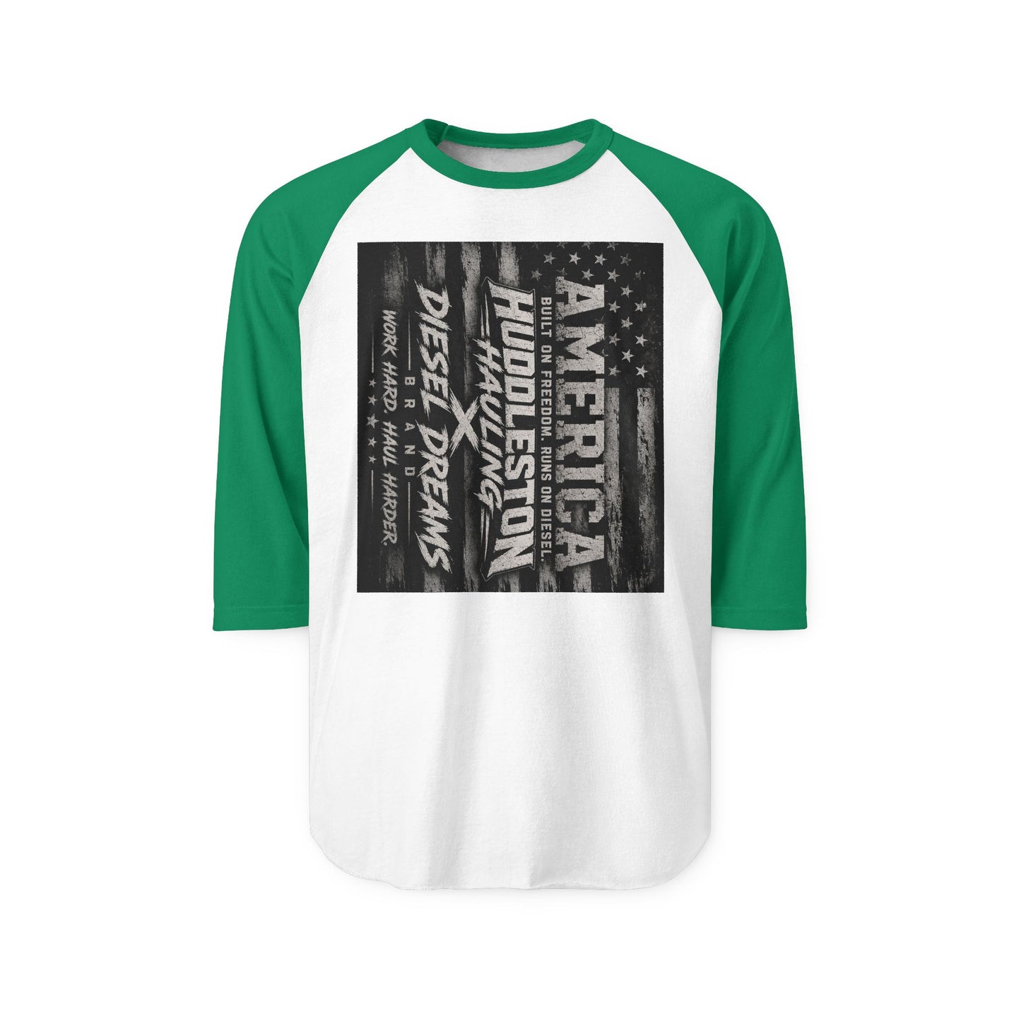 American Huddleson Diesel Dreams Raglan Shirt