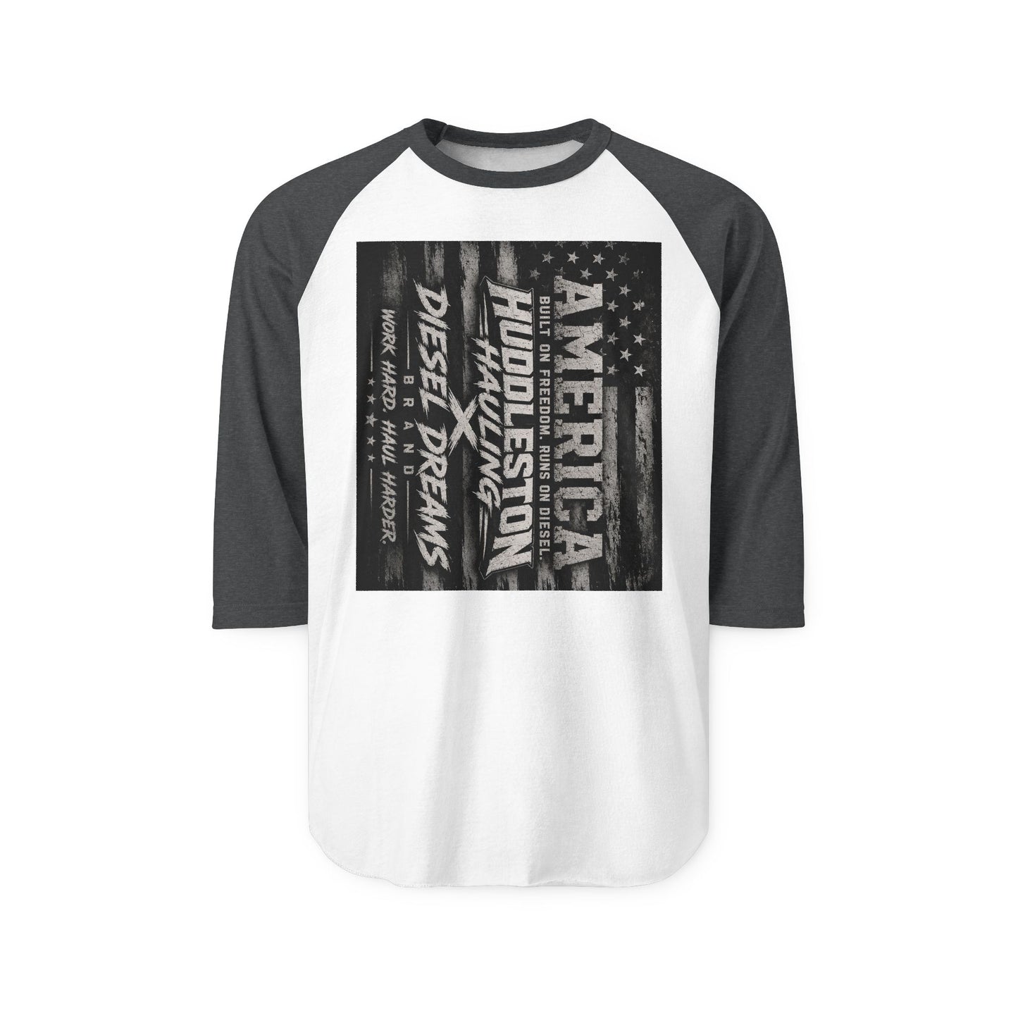American Huddleson Diesel Dreams Raglan Shirt